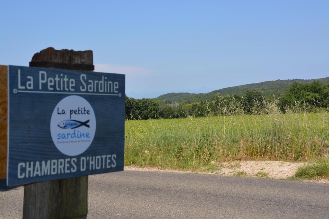 Bed and Breakfast La Petite Sardine Lirac Exterior foto